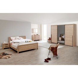 Chambre a coucher decor chene clair