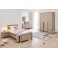 Chambre a coucher decor chene clair