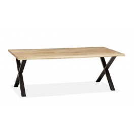 Table bois et metal